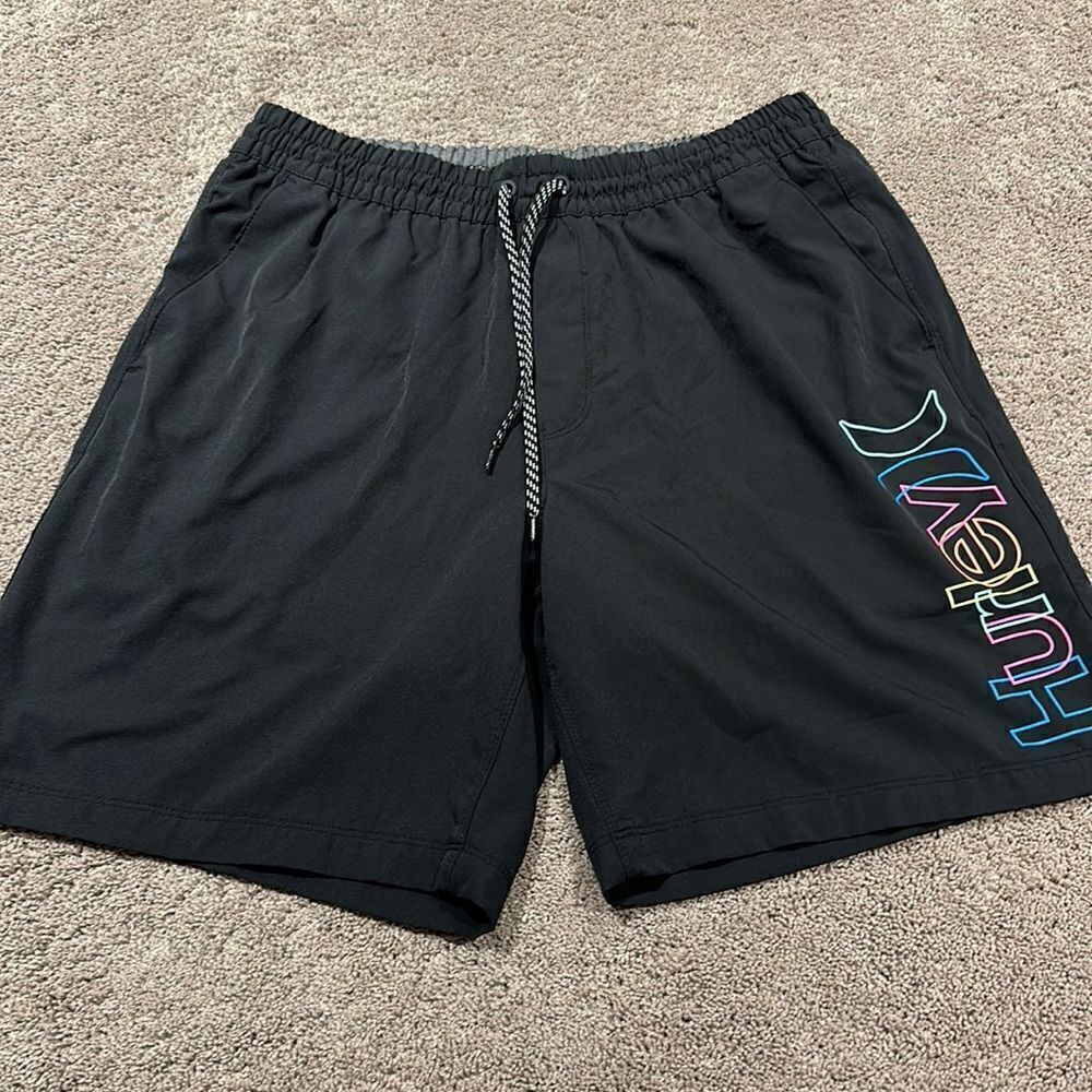 Elastic waist Hurley Swim Shorts! Size XL
